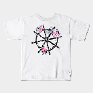 Ship's wheel Kids T-Shirt